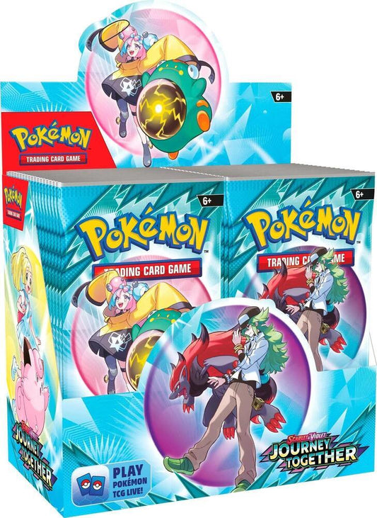 Pokémon Journey Together – Booster-Display (DE)
